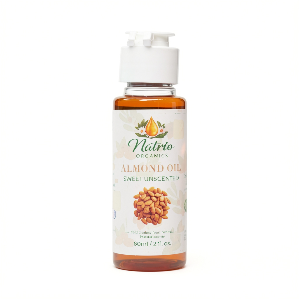 Natrio Organics Almond Oil 60ml